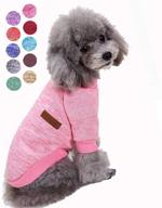 🐶 bwealth small dog clothes: adorable and warm sweaters for dogs and cats логотип