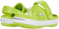 👟 crocs crocband ii clog (toddler/little kid) lime punch: vibrant and comfortable footwear for kids logo