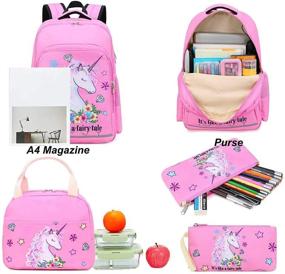 img 2 attached to 🎒 Top-rated Elementary Bookbag: School Insulated Backpacks for Kids