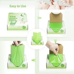 img 2 attached to Biodegradable Baby Disaposal Diaper Bags