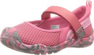 👟 pediped girls river purple girls' shoes - regular fit logo