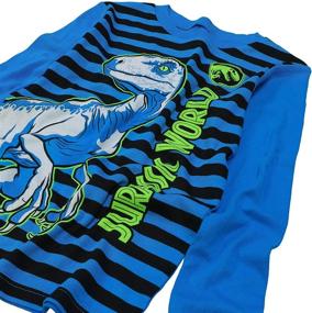 img 2 attached to Universal Jurassic Cotton Pajamas Attack