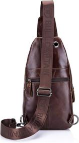 img 2 attached to 🎒 Authentic Crossbody Shoulder Backpack - Perfect Daypacks for Casual Use