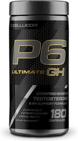 img 4 attached to 💪 Cellucor P6 Ultimate GH: Power-packed Testosterone Booster for Men, Enhancing Growth Hormone Support, Protein Synthesis & Fat Metabolism - 180 Capsules