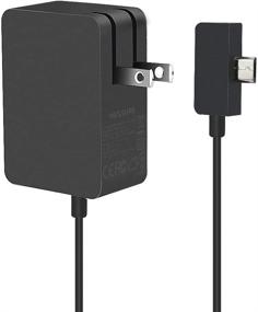 img 4 attached to 🔋 HESSURE Portable Charger Power Supply for Microsoft Surface 3 Model 1623 1624 1645 Tablet - 13W 5.2V 2.5A, USB Charging Port, 4.9Ft Cable-1.5m