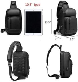 img 2 attached to Backpack Shoulder Charging Waterproof Lightweight