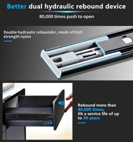 img 3 attached to 📦 Maximize Your Drawer Space: Discover YENUO Drawer Bearing Extension Capacity!