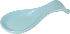 img 4 attached to Now Designs Spoon Rest Eggshell: The Perfect Kitchen Essential for a Mess-Free Cooking Experience!