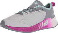 👟 velocity girls' athletic shoes – new balance lace-up running footwear logo