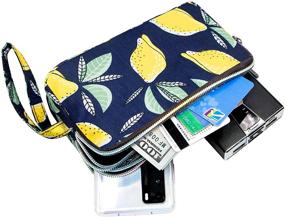 img 3 attached to BIAOTIE Large Capacity Wristlet Wallet Women's Handbags & Wallets in Wristlets