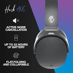 img 2 attached to Улучшите свой звуковой опыт с беспроводными наушниками Skullcandy Hesh ANC с шумоподавлением в охлаждающем сером цвете.