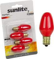 🕯️ sunlite 7c7 cd4 incandescent candelabra: illuminate and enhance with classic elegance logo