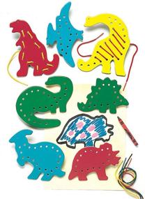 img 2 attached to Get Ready for Prehistoric Fun with PlayMonster Lacing & Tracing - Dinosaurs!