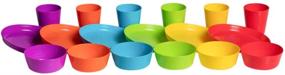 img 3 attached to 🍽️ Klickpick Home Colorful Dinnerware: Vibrant Food Service Equipment & Supplies for Tabletop & Serveware