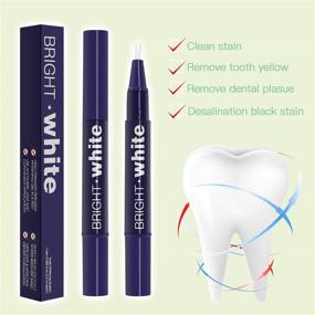 img 2 attached to 🦷 Instant Teeth Whitening Pen - Extra Strength 3 Pack for Effective Stain Removal and Yellow Tooth Whitening