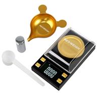 🔬 (upgraded) milligram scale with metal pan for precise measurements - 50g x 0.001g, perfect for medicine, supplements, capsules & jewelry logo