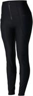 efficient insulated riding pants: horze women's lydia thermo softshell silicone full seat breeches logo