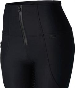 img 3 attached to Efficient Insulated Riding Pants: HORZE Women's Lydia Thermo Softshell Silicone Full Seat Breeches