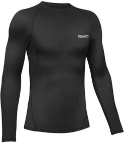 img 3 attached to 🩲 TELALEO Compression Leggings: Top-Notch Thermal Athletic Boys' Clothing