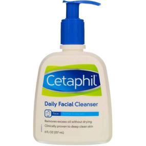 img 4 attached to 🧴 Cetaphil Daily Facial Cleanser (Pack of 2) for Normal to Oily Skin - 8 fl oz - Effective Cleansing Solution