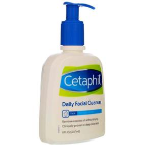 img 2 attached to 🧴 Cetaphil Daily Facial Cleanser (Pack of 2) for Normal to Oily Skin - 8 fl oz - Effective Cleansing Solution