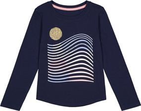 img 2 attached to 👚 Длинный рукав детской футболки Nautica для девочек