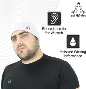 img 3 attached to Удерживающая влагу шапка Temple Tape Beanie