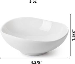 img 3 attached to Enhance Your Dining Experience with Dipping Ceramic Condiment Dishes Ripple