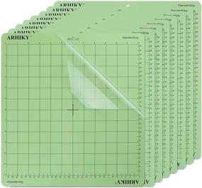 img 4 attached to 🔪 ARHIKY StandardGrip 12x12 Cutting Mat for Cricut Maker 3/Maker/Explore 3/Air 2/Air/One - Adhesive Sticky, Standard, 8-Pack