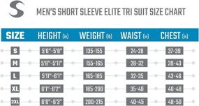 img 1 attached to Enhance Your Performance with the Synergy Triathlon Tri Suit - Men's Elite Short Sleeve Trisuit