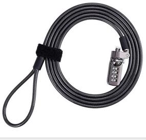 img 4 attached to 💻 Portable Laptop Combination Lock - Secure Laptop Locking Cable for Tablets, Notebooks, and Projectors by MEW