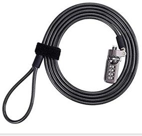 img 2 attached to 💻 Portable Laptop Combination Lock - Secure Laptop Locking Cable for Tablets, Notebooks, and Projectors by MEW