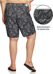img 1 attached to TSLA Women's Shorts Swimsuit for Ladies in Swimwear & Cover-ups