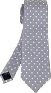 elfeves classic polka jacquard necktie - boys' accessories for a timeless look logo