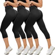 fvlt waisted leggings buttery workout sports & fitness logo