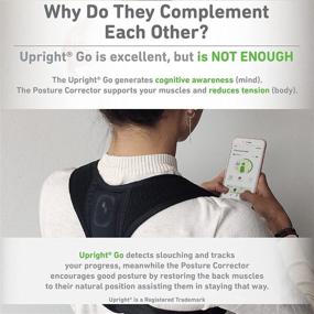 img 2 attached to 👍 Posture Corrector - Must-Have for Upright Go 2, Upright Go S, Upright Go Device (Electronic Device NOT Included) - No Adhesives Replacement - No Necklace Required