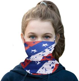 img 3 attached to Balaclava Bandanas Windproof Children Outdoor Girls' Accessories