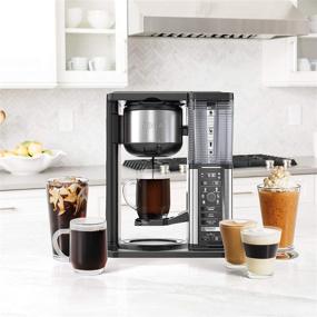 img 3 attached to ☕ Ninja CM401 Specialty 10-Cup Coffee Maker - Brews 4 Ground Coffee Styles, Water Reservoir, Fold-Away Frother & Glass Carafe - Black