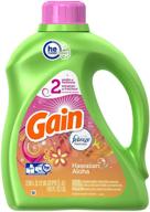 🌺 hawaiian aloha liquid detergent 24 loads 50 fl oz(pack of 4) - boosted results with freshlock technology logo