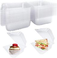 containers container disposable clamshell sandwiches food service equipment & supplies for disposables logo