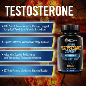 img 3 attached to Natural Testosterone Booster Men Supplements