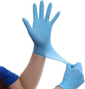 img 1 attached to 🧤 Premium Disposable Nitrile Gloves for Safe Non-Sterile Healthcare Handling