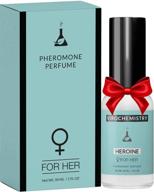 💃 heroine: elegant organic pheromone perfume to attract men (ultra strength, 1 fl. oz) logo