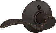 schlage f170acc716lh accent standard bronze логотип