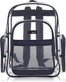 img 3 attached to Ultimate Transparency for Outdoor Adventures: MGgear Transparent School Backpack Unleashed
