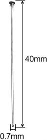 img 3 attached to DADIFEN Нержавеющая сталь 0 7X40 мм Ремонт ювелирных изделий