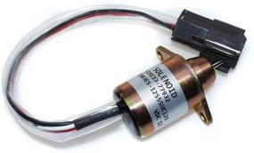 img 3 attached to 🚜 Signswise Fuel Shutdown Solenoid: Compatible with John Deere Tractor & Yanmar Engines - Replacement for Yanmar 119233-77932 & 1503ES-12S5SUC12 - DC12V