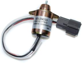 img 4 attached to 🚜 Signswise Fuel Shutdown Solenoid: Compatible with John Deere Tractor & Yanmar Engines - Replacement for Yanmar 119233-77932 & 1503ES-12S5SUC12 - DC12V