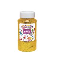 colorations extra-safe plastic gold glitter logo