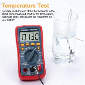 img 2 attached to 🔧 AstroAI Digital Multimeter TRMS 4000 Counts: Accurate Voltage, Current, Resistance, and More!